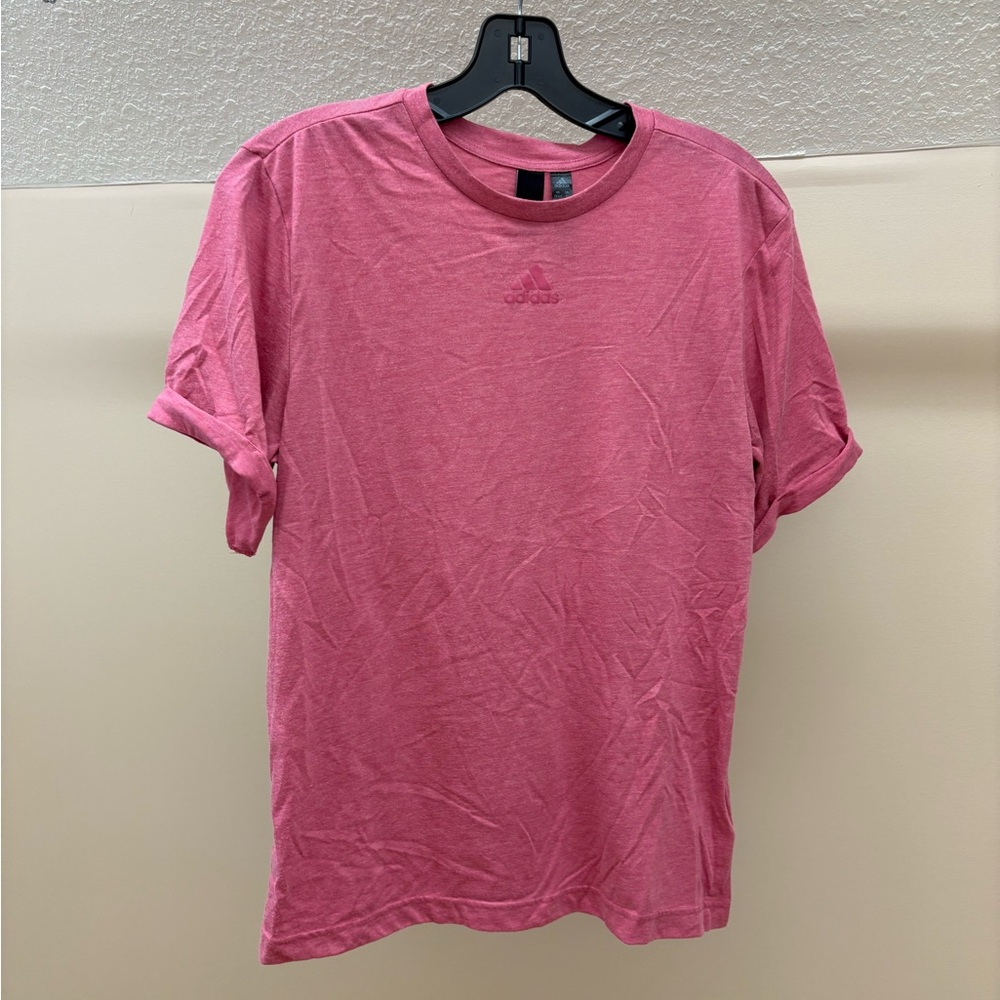 Adidas Women's Pink Short Sleeve Tee